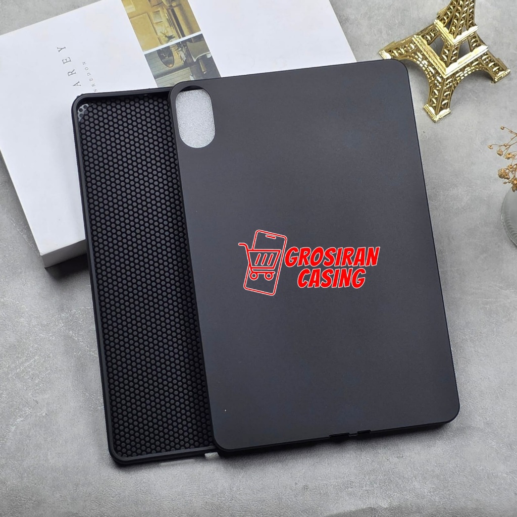 Infinix X Pad 20 Jelly Case Macaron Black Matte Premium Jelly Case