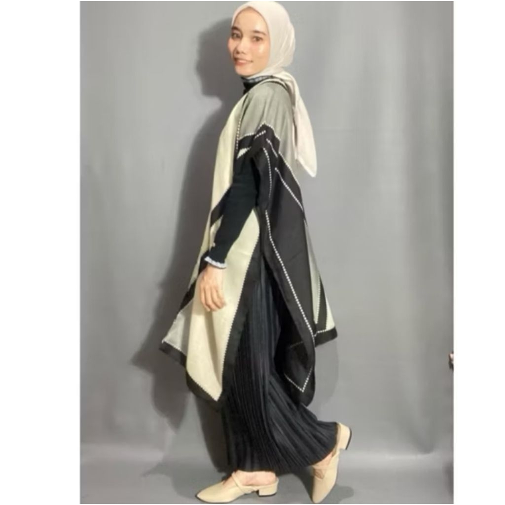 ใช่ | YUNARA | เอาท์เดอร์ SHAWL | ปลดตัว | ผู้สูงอายุ | เวดดิ้ง OUTFIT | เสื้อคาร์ดิแกน