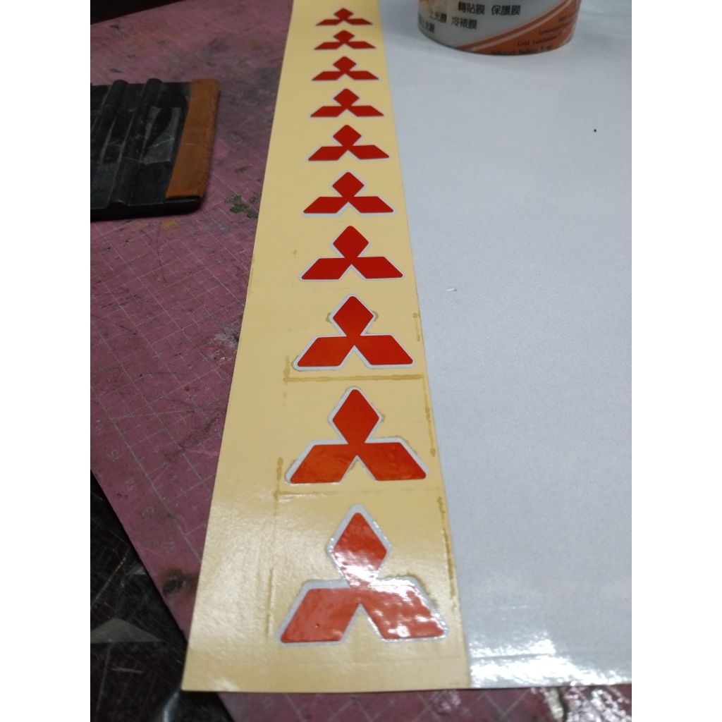 สติ๊กเกอร์/stIker GRILL CK4 LANCER