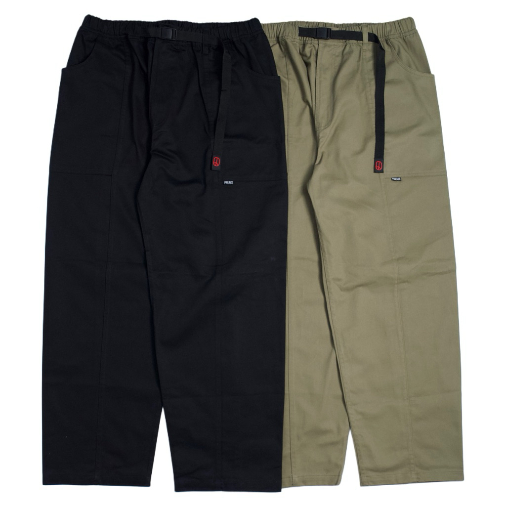 Preace Gadget Pants สีดําและมะกอก