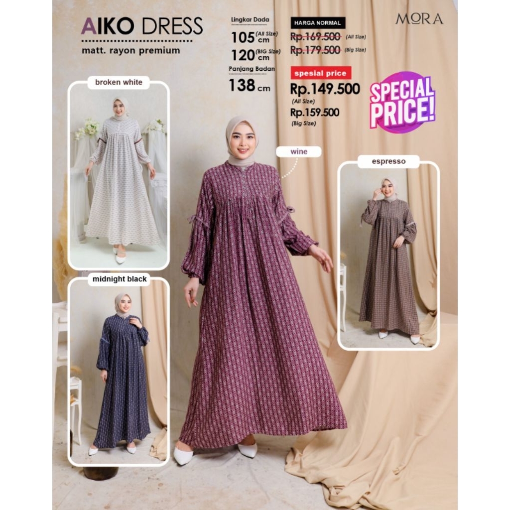 AIKO DRESS BY MORA**