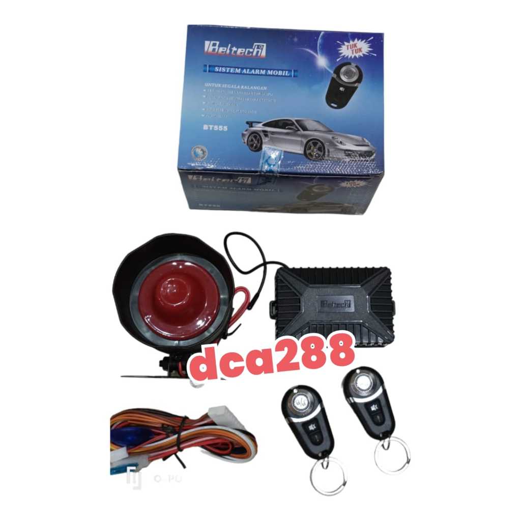 BELTECH BT 555 รถ ALARM TUK และ BT 666 TUK