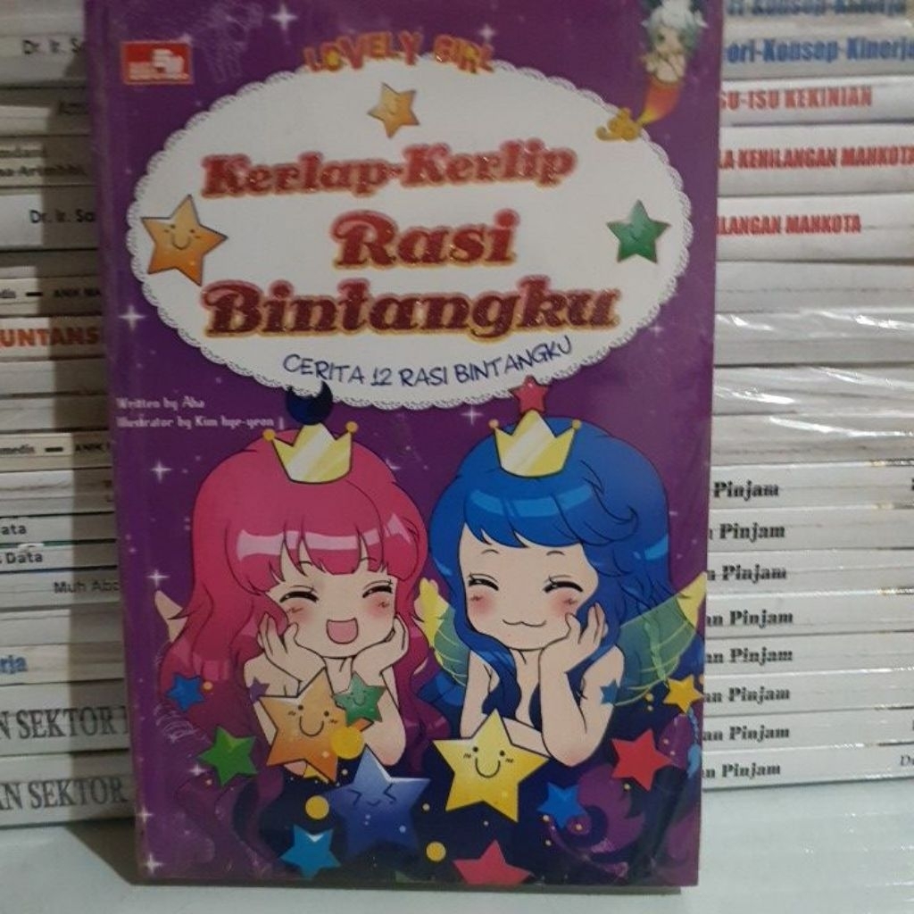 หนังสือต้นฉบับ LIVELY GIRL KERAL-KELIP ARASI BINTANGKU STORY 12 RASI BINTANGKU