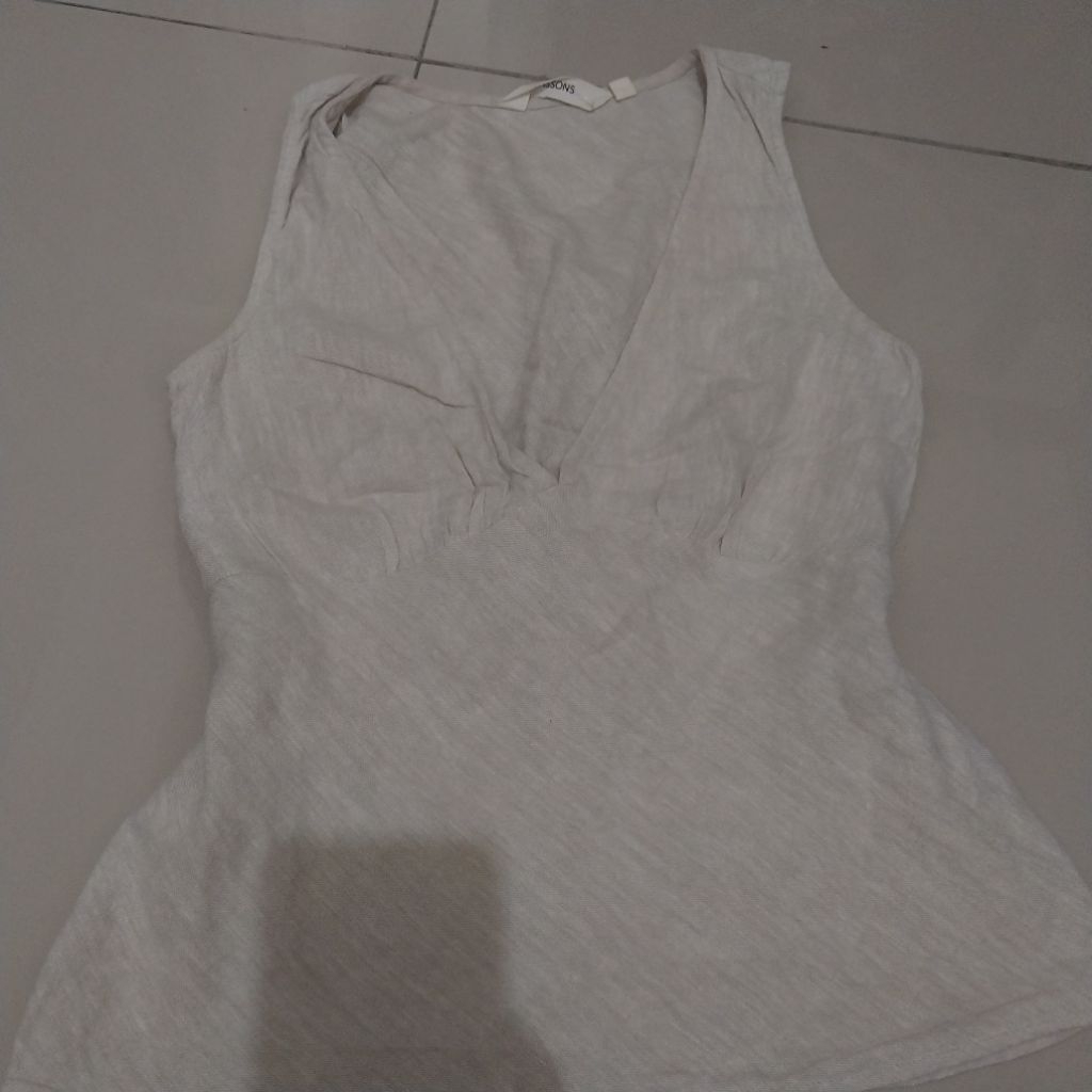 GLASSONS เนคไทผสมผ้าลินินด้านหลัง