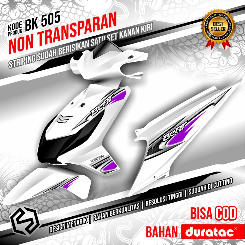 Thailand beat คาร์บูเรเตอร์ bk 500 / 508 Variation Striping
