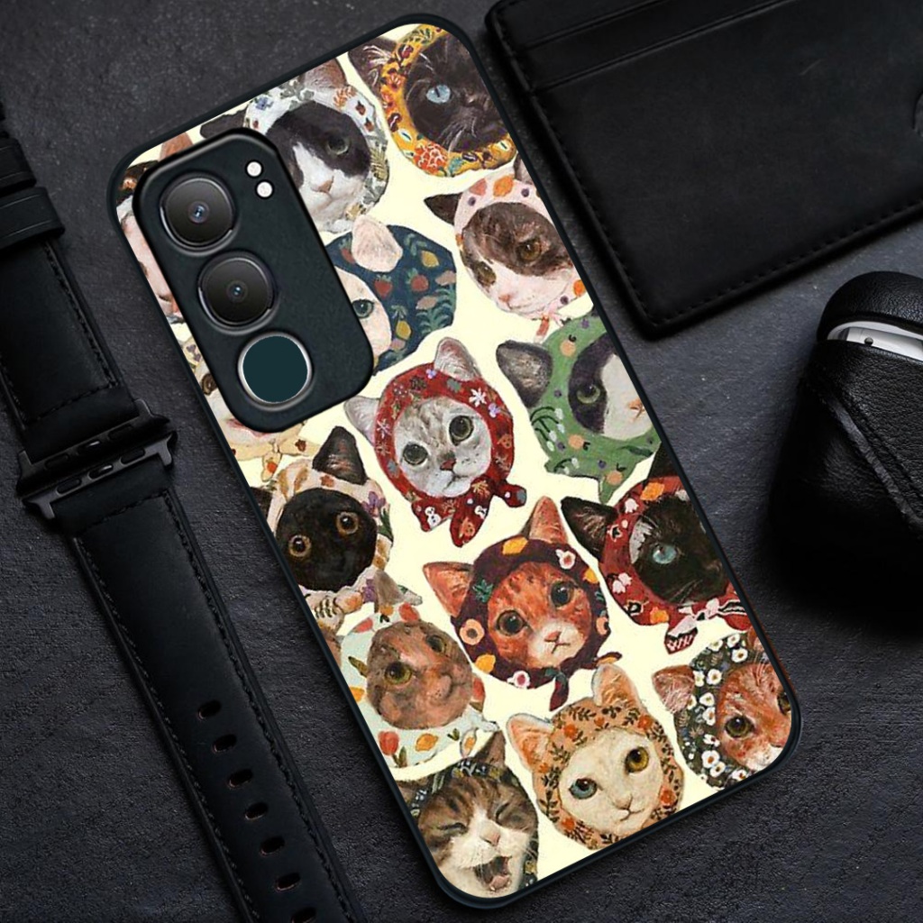 HP Vivo Y31 5G Glass Softcase [BSG-18] - เคสโทรศัพท์ Vivo Y31 5G - เคสโทรศัพท์ Vivo Y31 5G - เคสกระจ