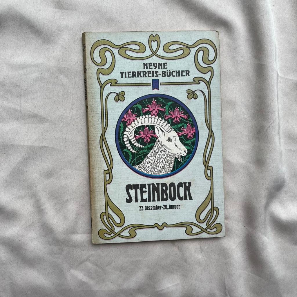 Steinbock Heyne Tierkres Bucher Book