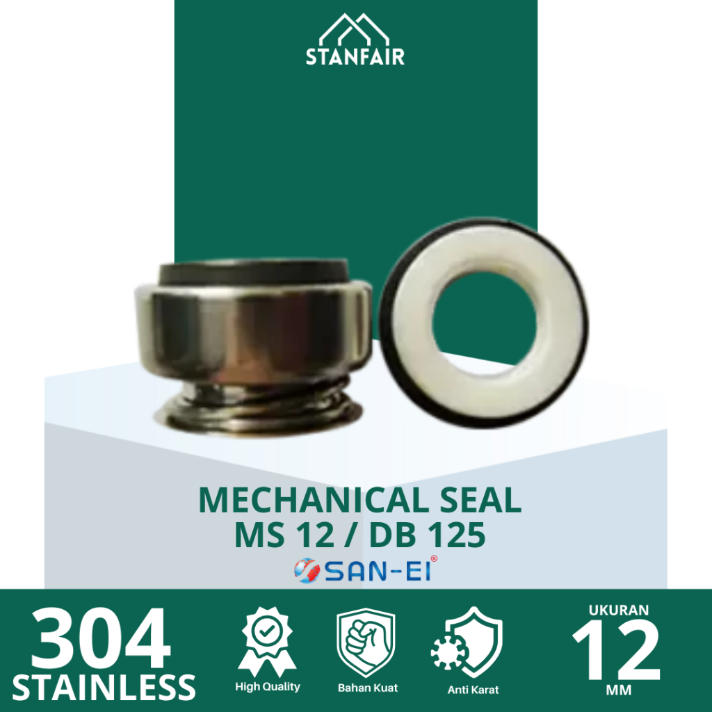 San Ei Mechanical Seal MS 12 / DB 125 / Mechanical Seal San Ei ปั๊มน้ํา
