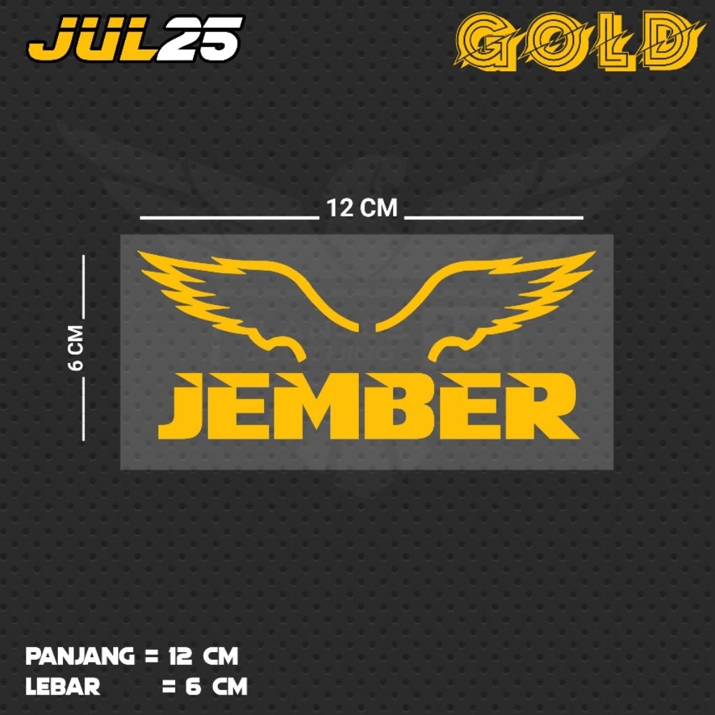 JEMIBER / JUL25 JTR CUTTING STICKER