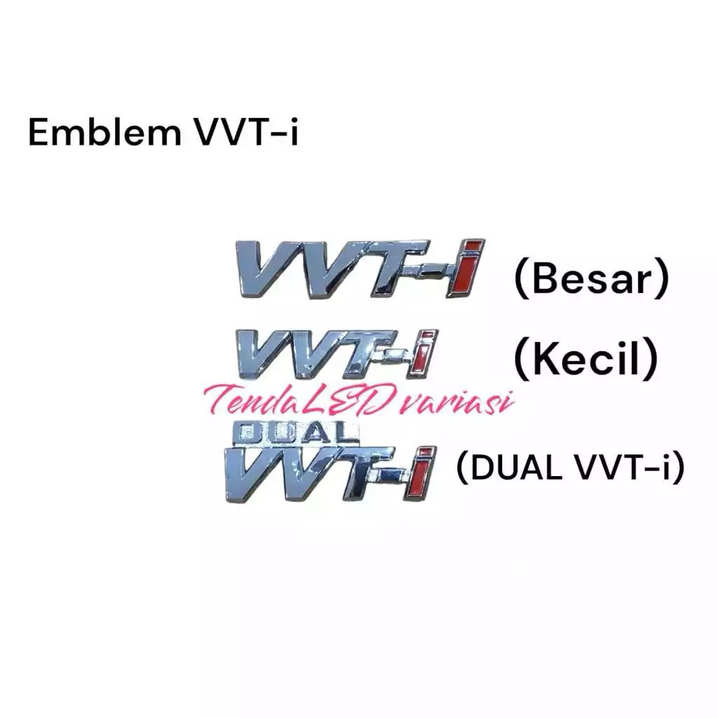 สัญลักษณ์ VVT-i ใหญ่และเล็ก, DUAL VVT-i