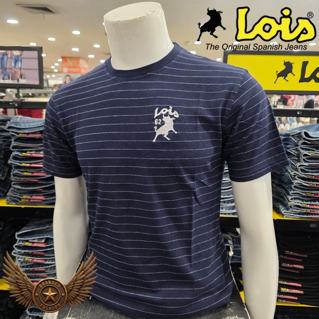เสื้อยืด LOIS SHORT SLEEVE KSL2436 NAVY