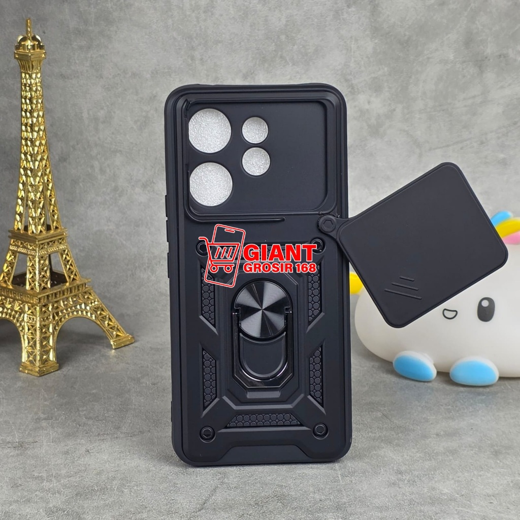 VIVO V60 VIVO Y400 CASE TRANSFORMER BLACK SLIDE 2 IN 1 CASE ROBOT VIVO V60 VIVO Y400