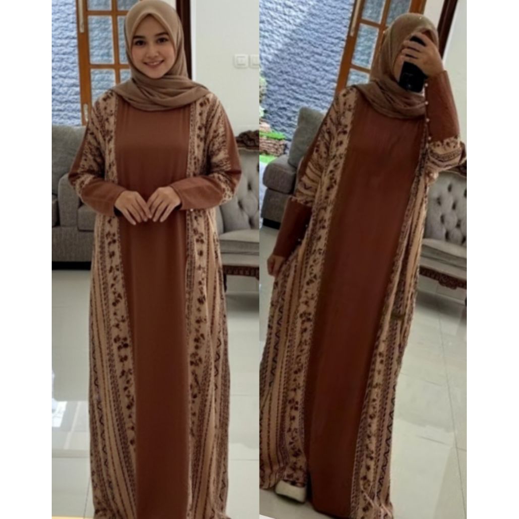 NS03 พร้อมชิป!!! KAFTAN GAMIS NADHEEFA STORE ORIGINAL NEW LAUNCHING JUNE SERIES 6