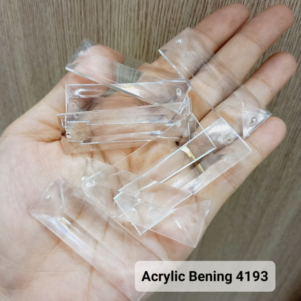 ใส Acry 4193 สําหรับโคมไฟคริสตัลตกแต่ง 1 PON