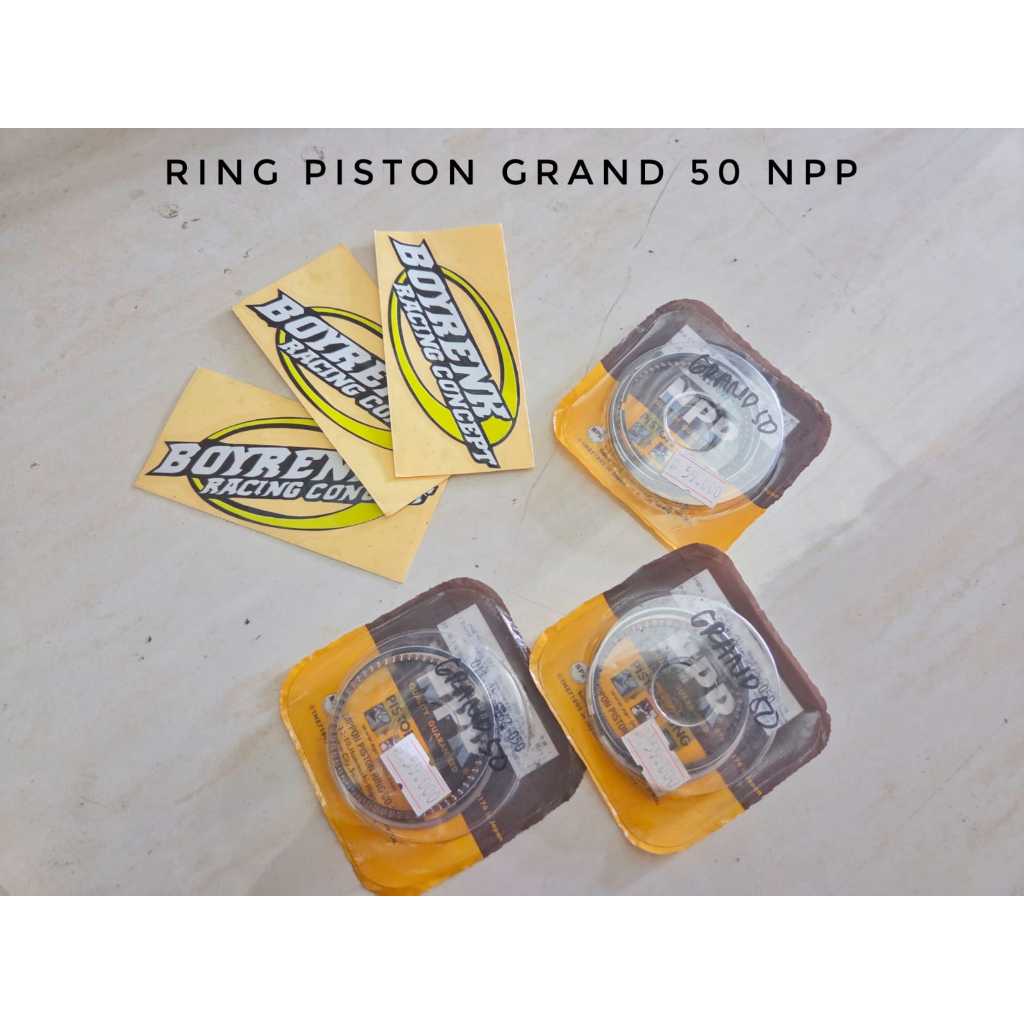 ING SEHER RING PISTON GRAND / SUPRA (GN5) NPR NPP - BOYRENK RACING CONCEPT