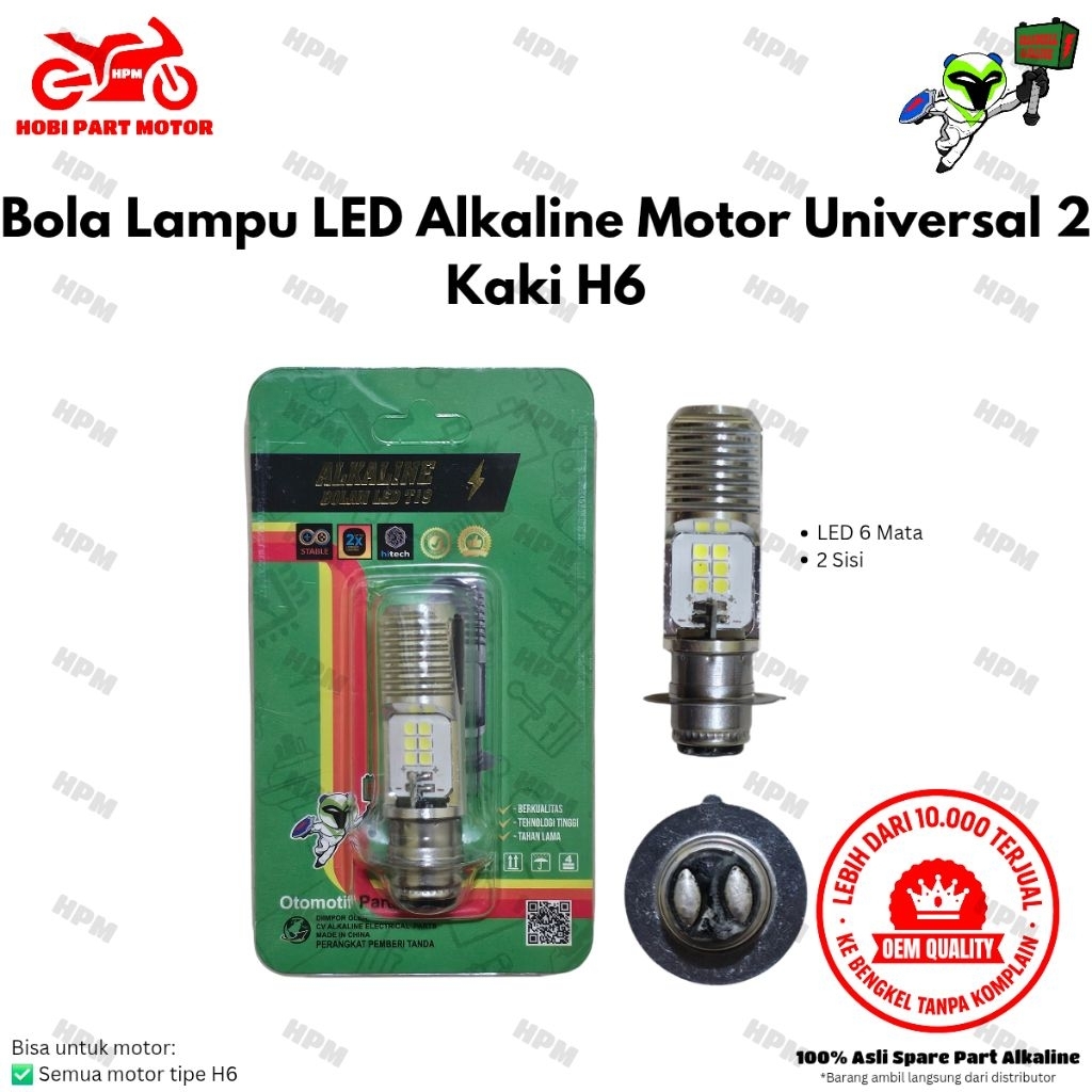 H6 T19 BA20D หลอดไฟ led น้ําดีหลอดไฟอัลคาไลน์ matic bebek supra x 125 revo abs revo lama fi beat คาร