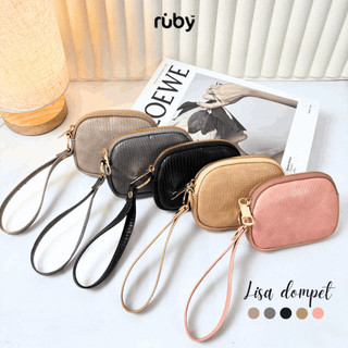 RUBY - LISA DOMPET KOIN - Dompet wanita kecil dompet koin muat kartu
