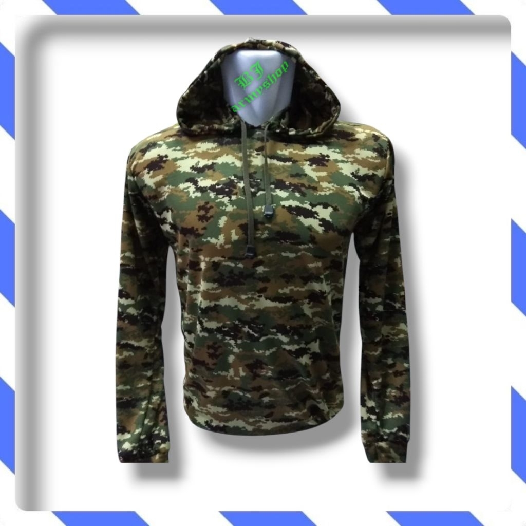 Linud/kostrad/komcad Camouflage Hoodie/Drayfit Beanie เสื้อยืดแขนยาว/ใหม่ Tni Camouflage Jersey