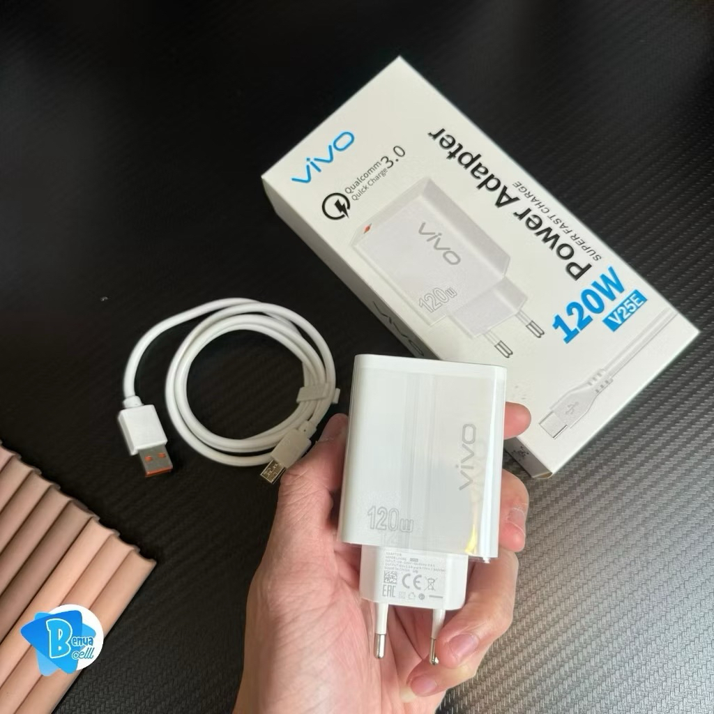 TC CASING VIVO V25E 120W QUALCOM FAST CHARGING READY MICRO & TYPE C SELLING SWEET BC5676