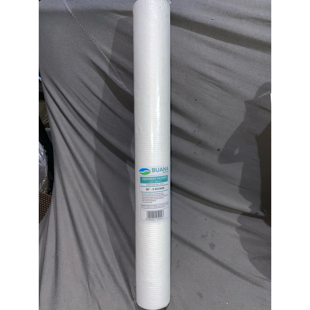กรองตะกอน 20 นิ้ว / กรองช้อน 20 นิ้ว (5 ไมครอน) |BUANA pp Filter