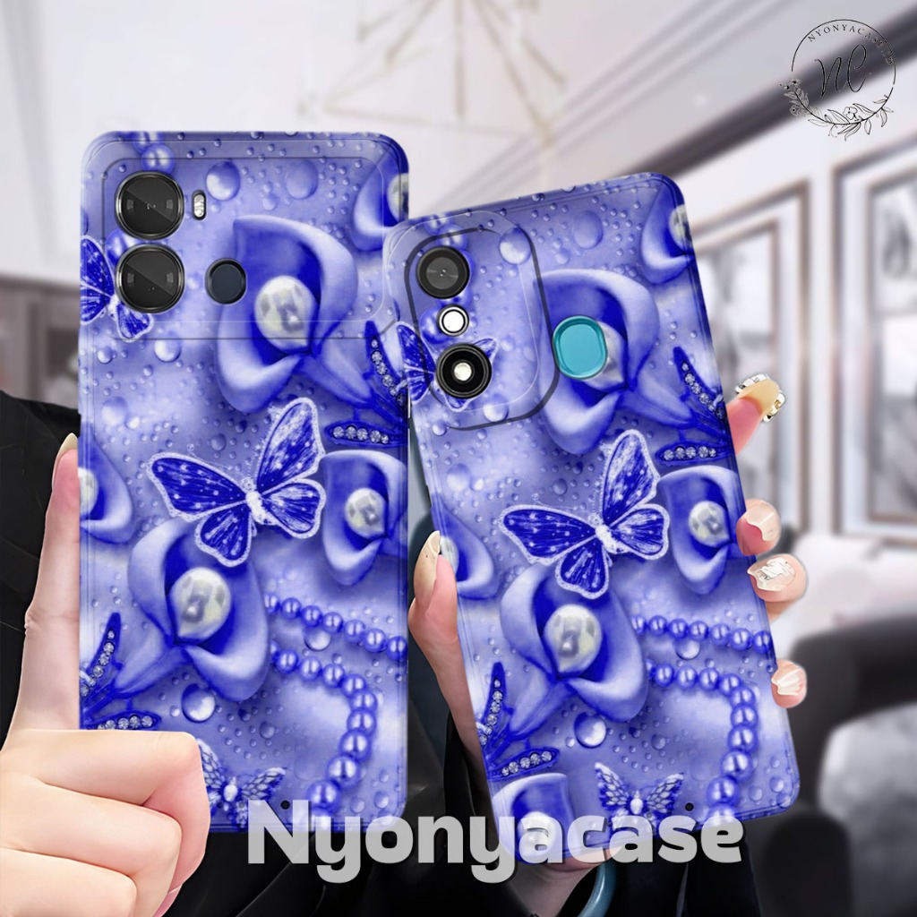 เคส Itel P40 - Itel P17 - Itel P65 - Itel A58 - Itel A49 - เคสแฟชั่น Softcase Macaron Protect Camera