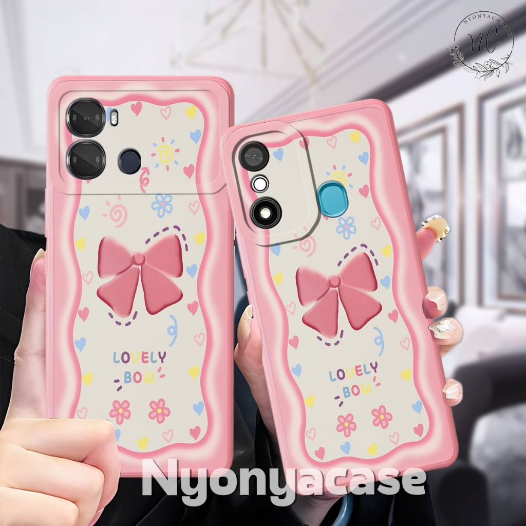 เคส Itel P40 - Itel P17 - Itel P65 - Itel A58 - Itel A49 - เคสแฟชั่น Softcase Macaron Protect Camera
