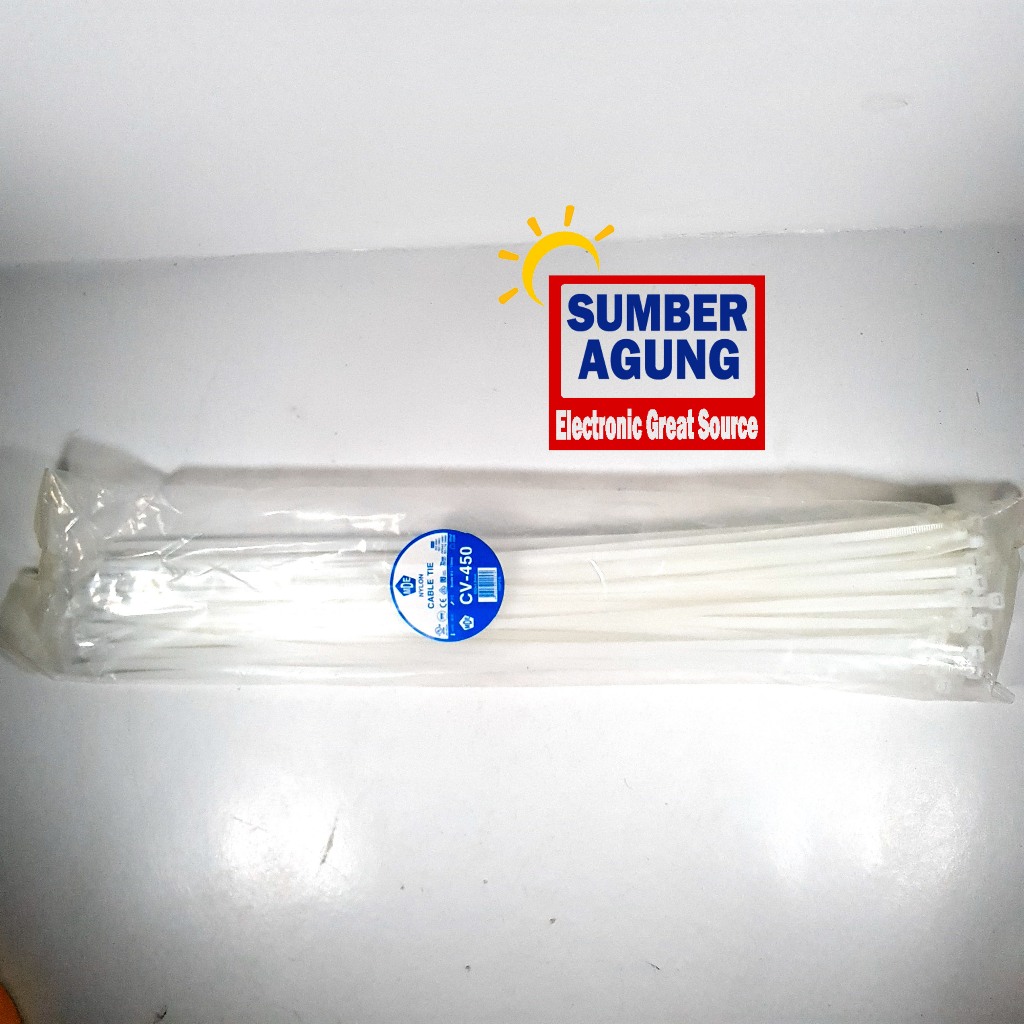 Cable Ties 55 ซม.x 9 สีขาว CV MDE Cable Ties Sigma CS-550XL 55 ซม.x 9.0 มม.สีขาว / CS550XL CV 550 XL