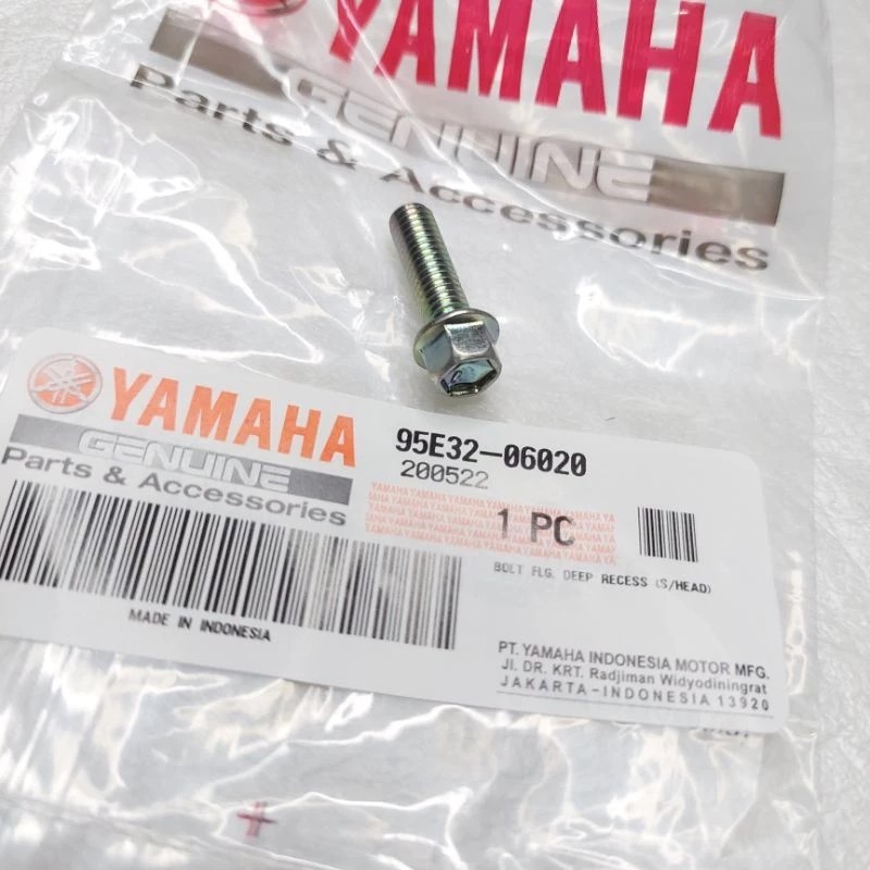 Mio M3 cv ฝาครอบ bolt ฝาครอบหม้อน้ําทั้งหมดใหม่ Aerox Original Yamaha 95E32-06020