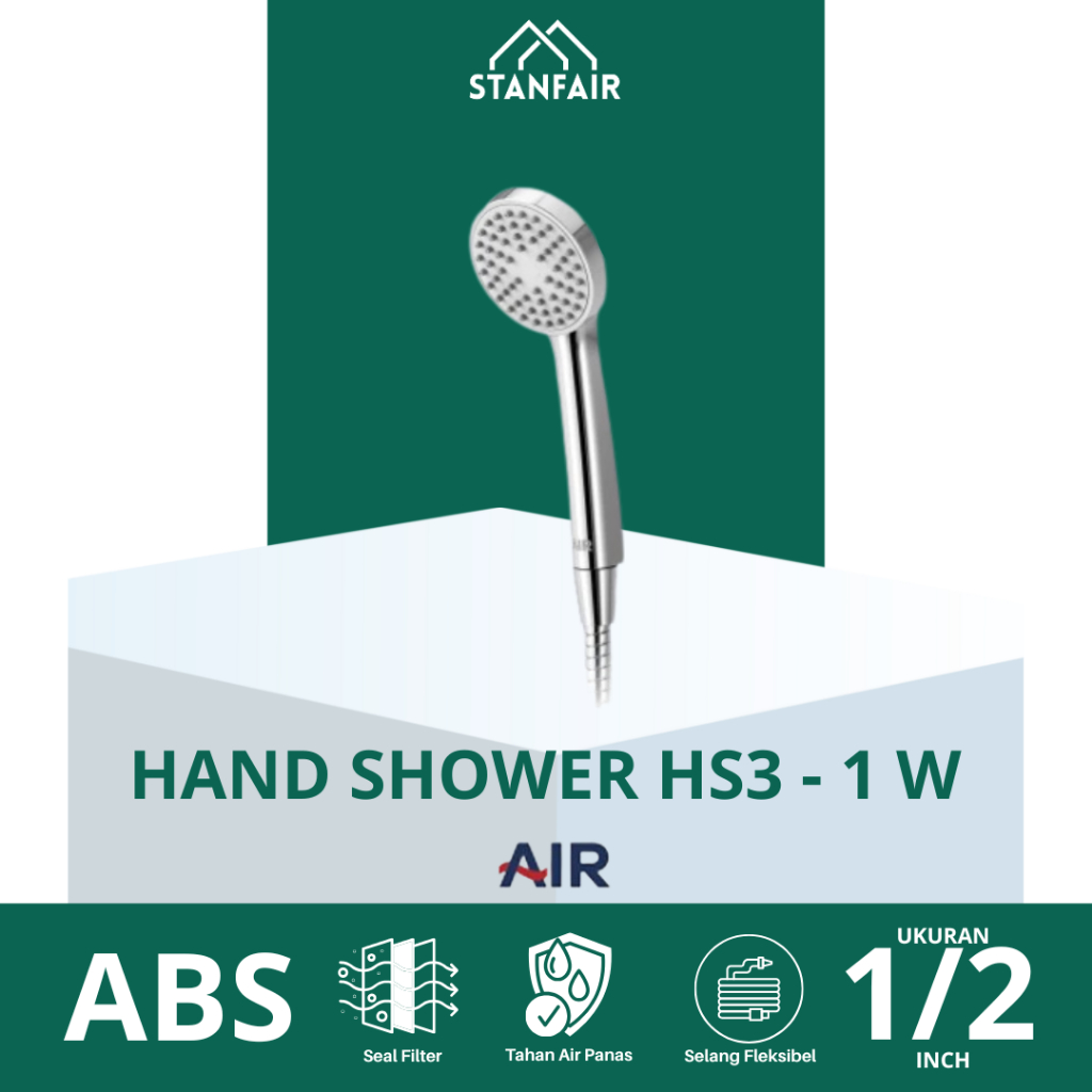 Air Hand Shower HS3 - 1 W / Shower HS3 -1 W Air / Air Shower