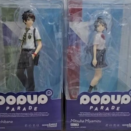 Set pop up Parake kimi no nawa taki and mitsuha ฟิกเกอร์