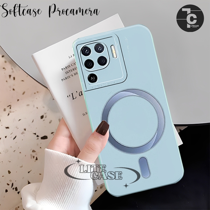 Softcase Hp Oppo Reno 5F 4F 7Z 8Z Reno 4 4G 5 4G 5G 6 4G ล่าสุด motif โลโก้ iph0ne น่ารัก - Liquid P
