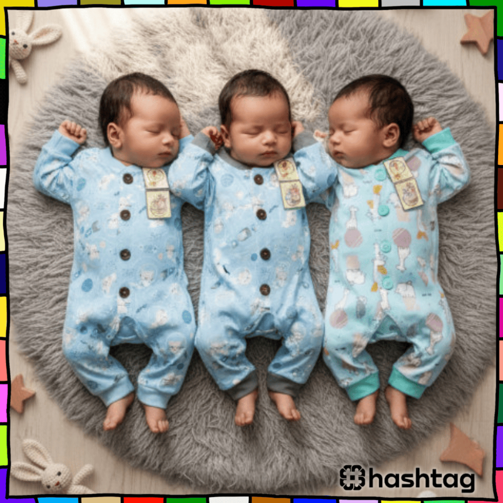 Hastag_iD จั๊มสูท Baby Jumper พิมพ์ Y3926