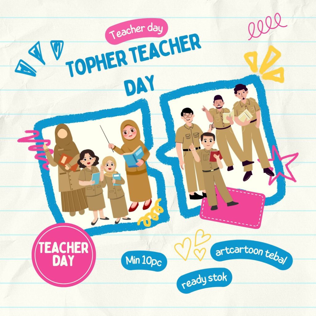 STARLY - TOPHER TEACHER TOPPER TEACHER DAY DURING TEACHERS DAY