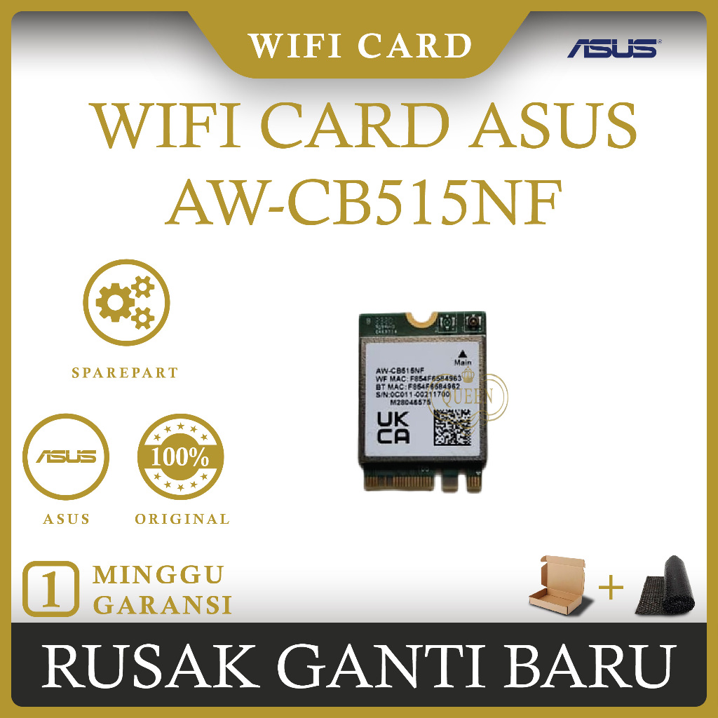 การ์ด Wifi แล็ปท็อป Asus AW-CB515NF ดั้งเดิม