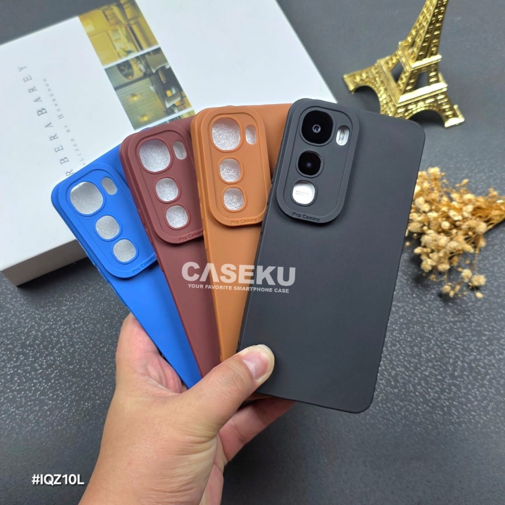 Iqoo Z10 Lite Case Pro Camera Macaron Case Iqoo Z10 Lite