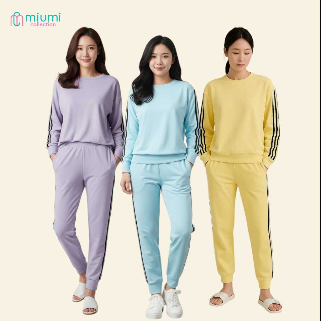 ชุดผู้หญิงหนึ่งชุดกีฬาผู้หญิง YERIN SET Miumi Collection