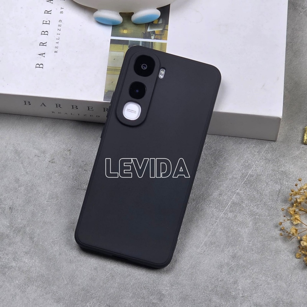 Vivo Y400 Vivo Y04 Vivo Y04S Softcase Macaron Square Black / Case Square Black Edge Case Vivo Y400 V