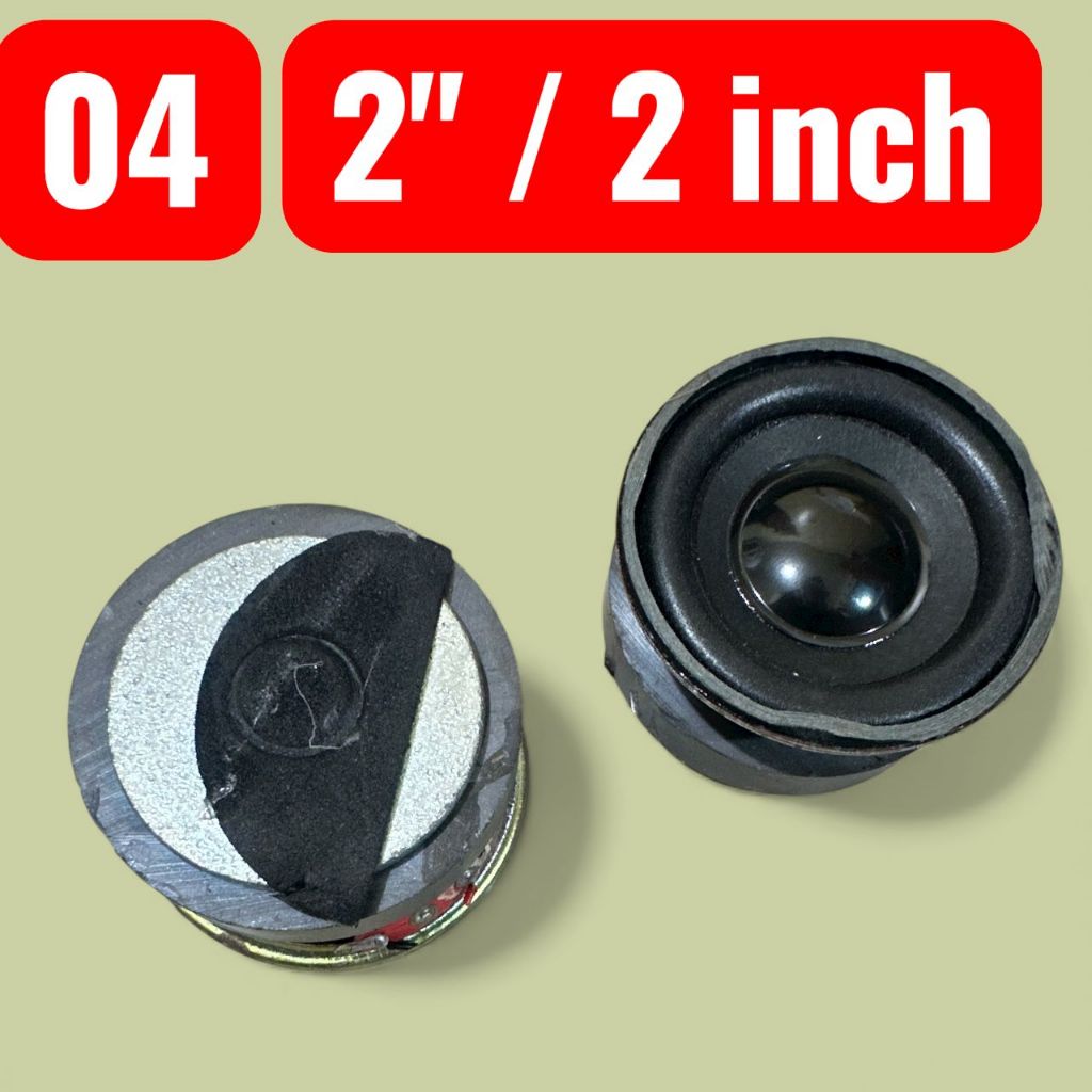 2" 2IN 2INCH LARGE MAGHNET SPEAKER DIY SPEAKER SPARE PARTS 2INCH SPEAKER 04