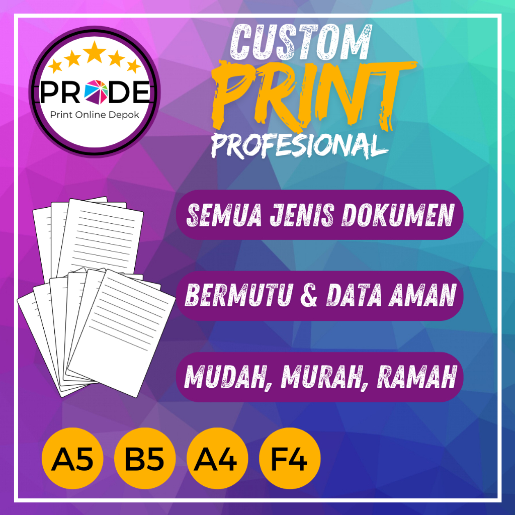 PRINT A4 BLACK AND WHITE 75 แกรม 80 แกรม <50