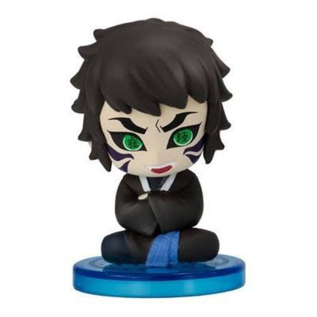 Kaigaku Gashapon Demon Slayer Infinity Castle KNY Kimetsu ไม่มี Yaiba Gachapon พลาสติกปิดผนึก Kaigak