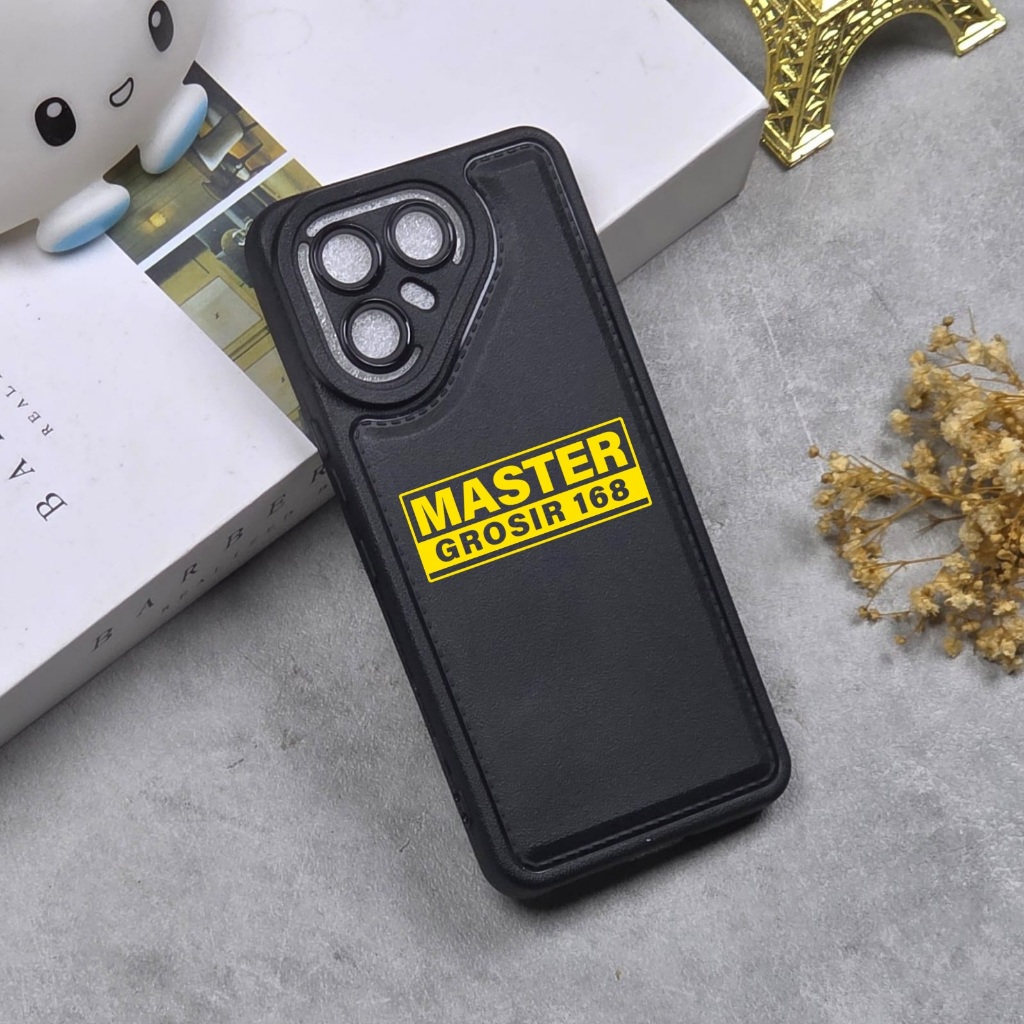 TECNO POVA 7 5G TECNO POVA 7 ULTRA CASE LEATHER PRO BLACK TECNO POVA 7 5G TECNO POVA 7 ULTRA