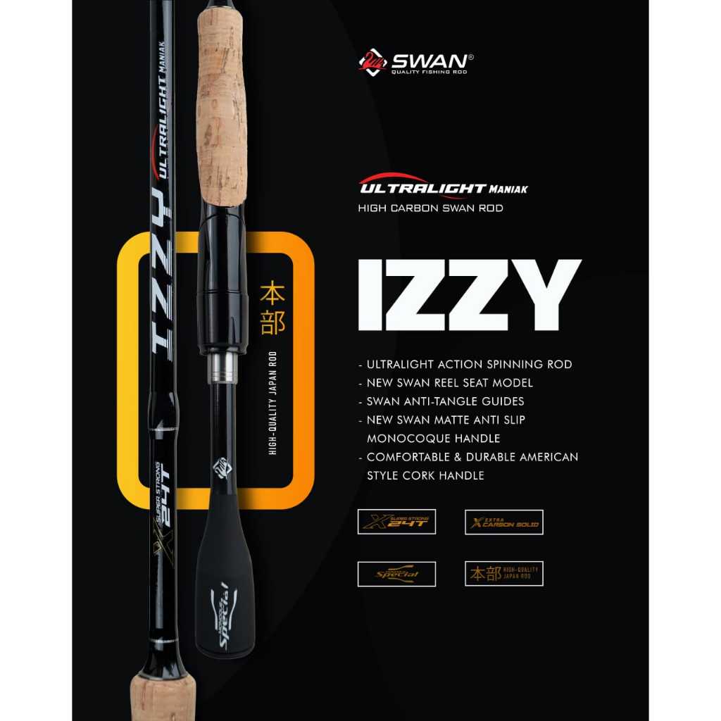SWAN IZZY ULTRALIGHT ROD 2-6LB