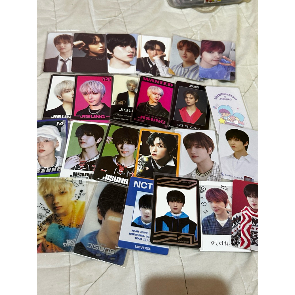 Jisung nct dream photocard อย่างเป็นทางการ