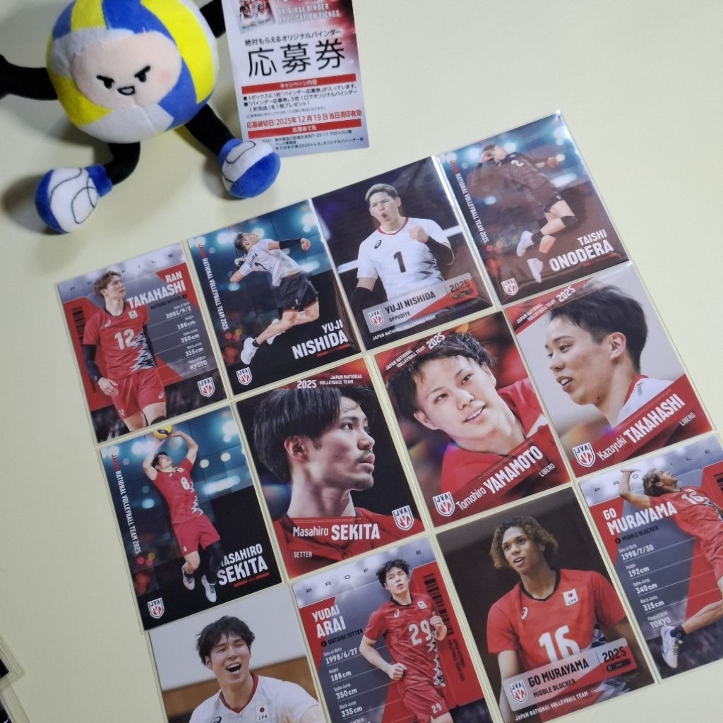 TC RJN - TRANDING CARD RYUJIN NIPPON RAN TAKAHASHI YUJI NIISHIDA 2025