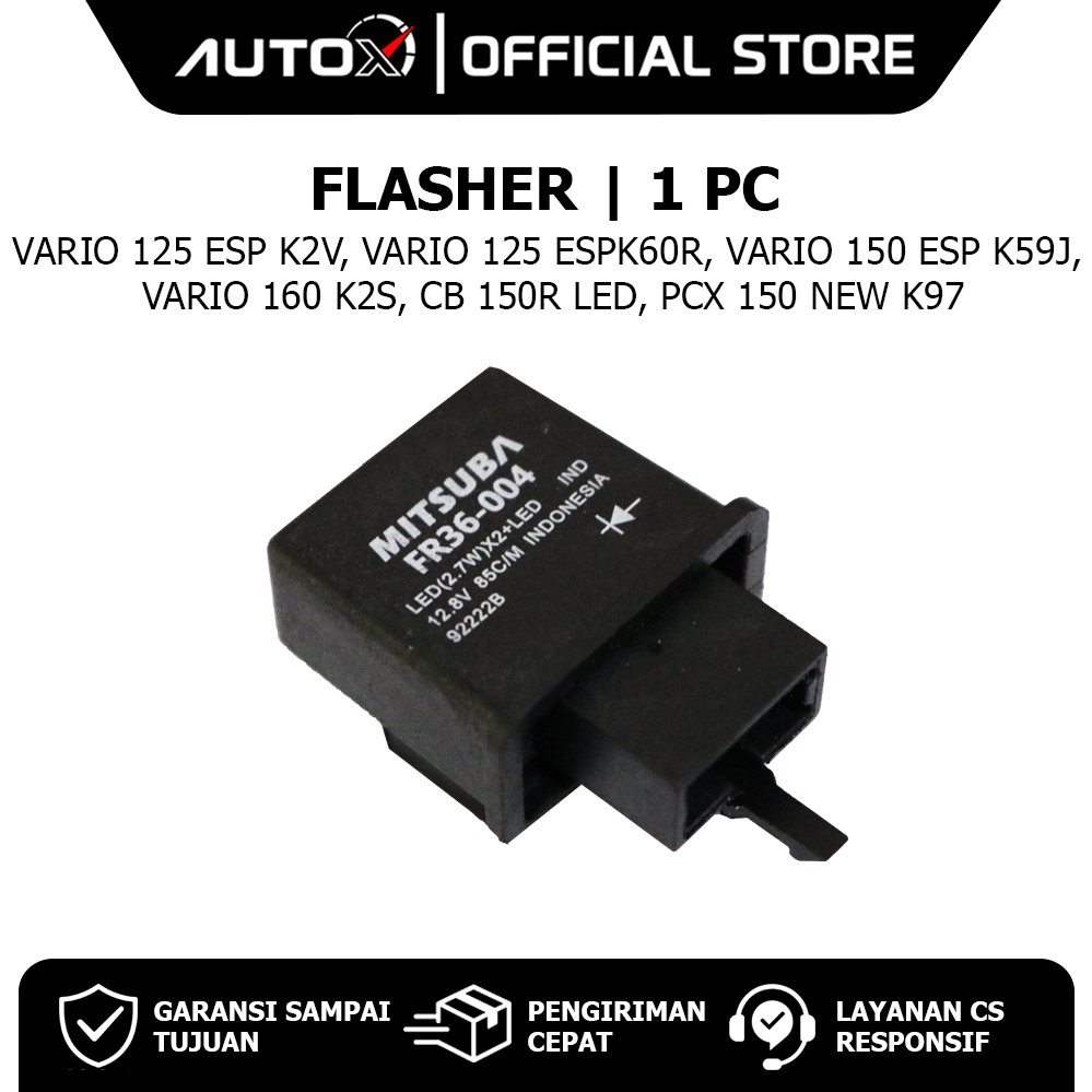 Flasher Sein Vario 125 150 160 eSP & CB 150R LED & PCX 150 ใหม่ Rilling Ritting รีเลย์ Reelay Riley 