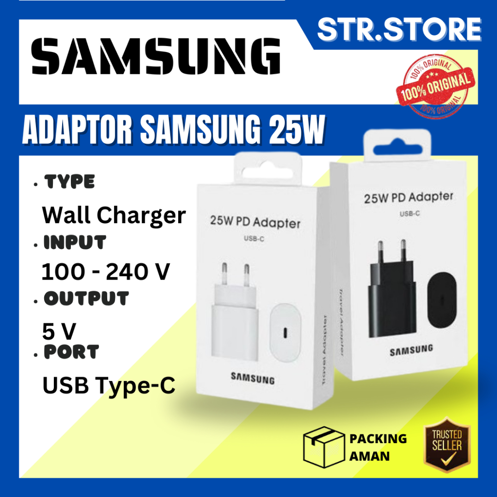 ที่ชาร์จ SAMSUNG 25W ดั้งเดิม, หัวชาร์จ SAMSUNG 25W ดั้งเดิม