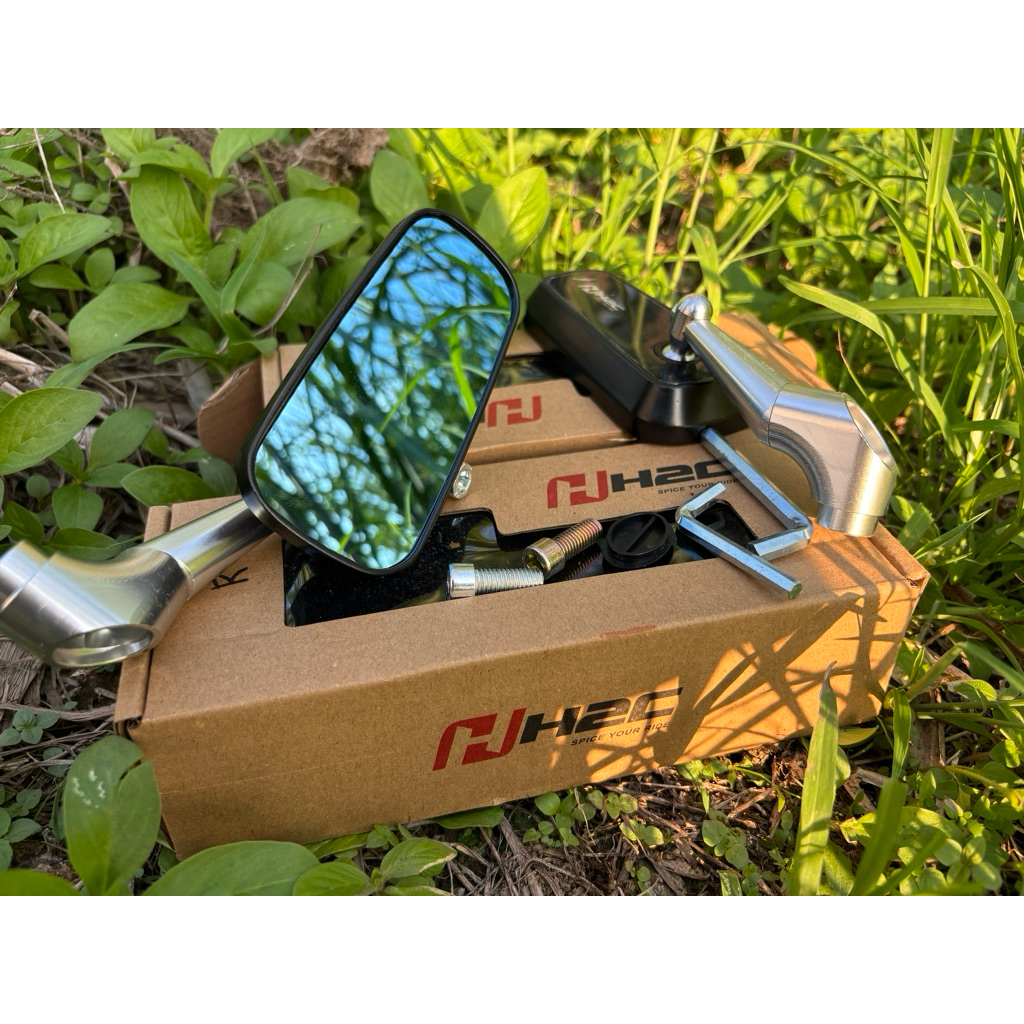 Original CNC เวียดนาม H2C กระจกสําหรับ Yamaha Vario Beat PCX NMAX XMAX Forza RX King H2C Made In Vie