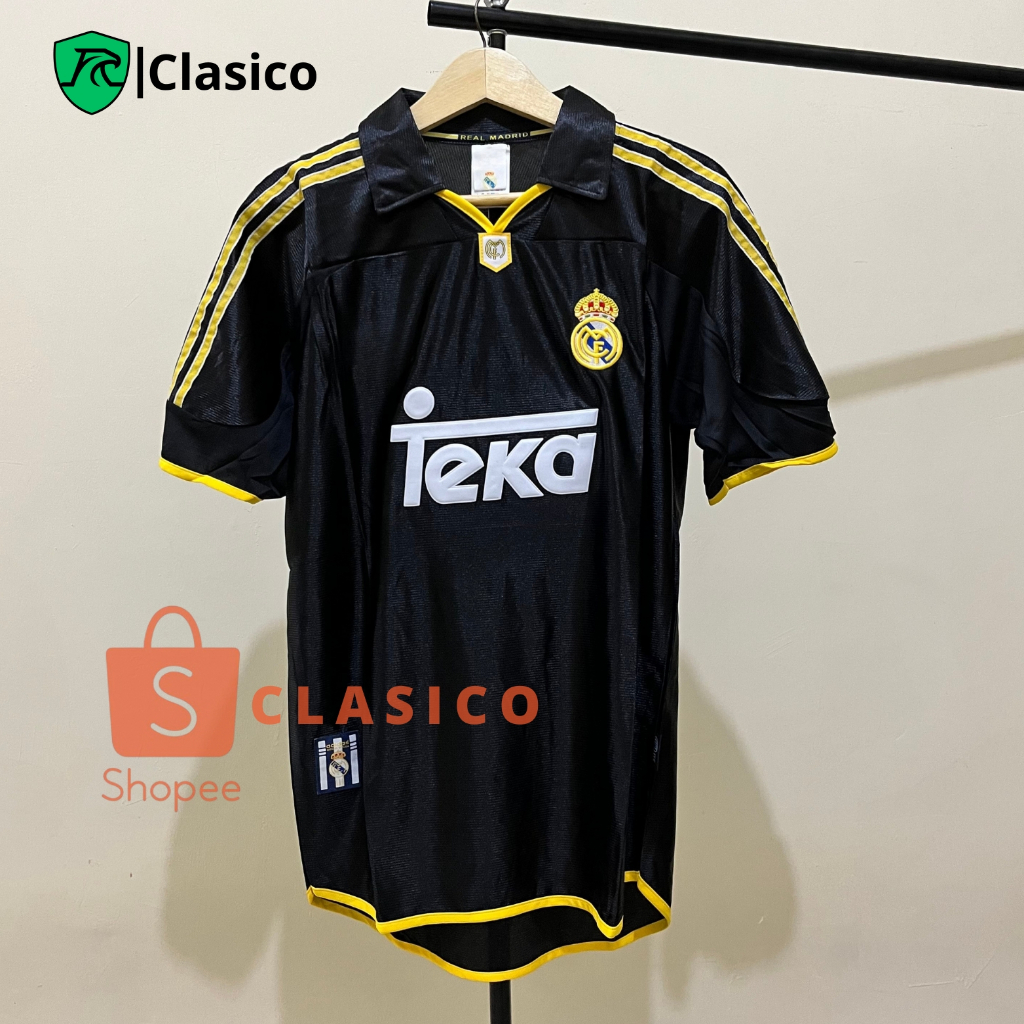 เสื้อแข่ง Retro Re4l M4drid Away 1999/2000 | เสื้อฟุตบอลคุณภาพพรีเมี่ยม