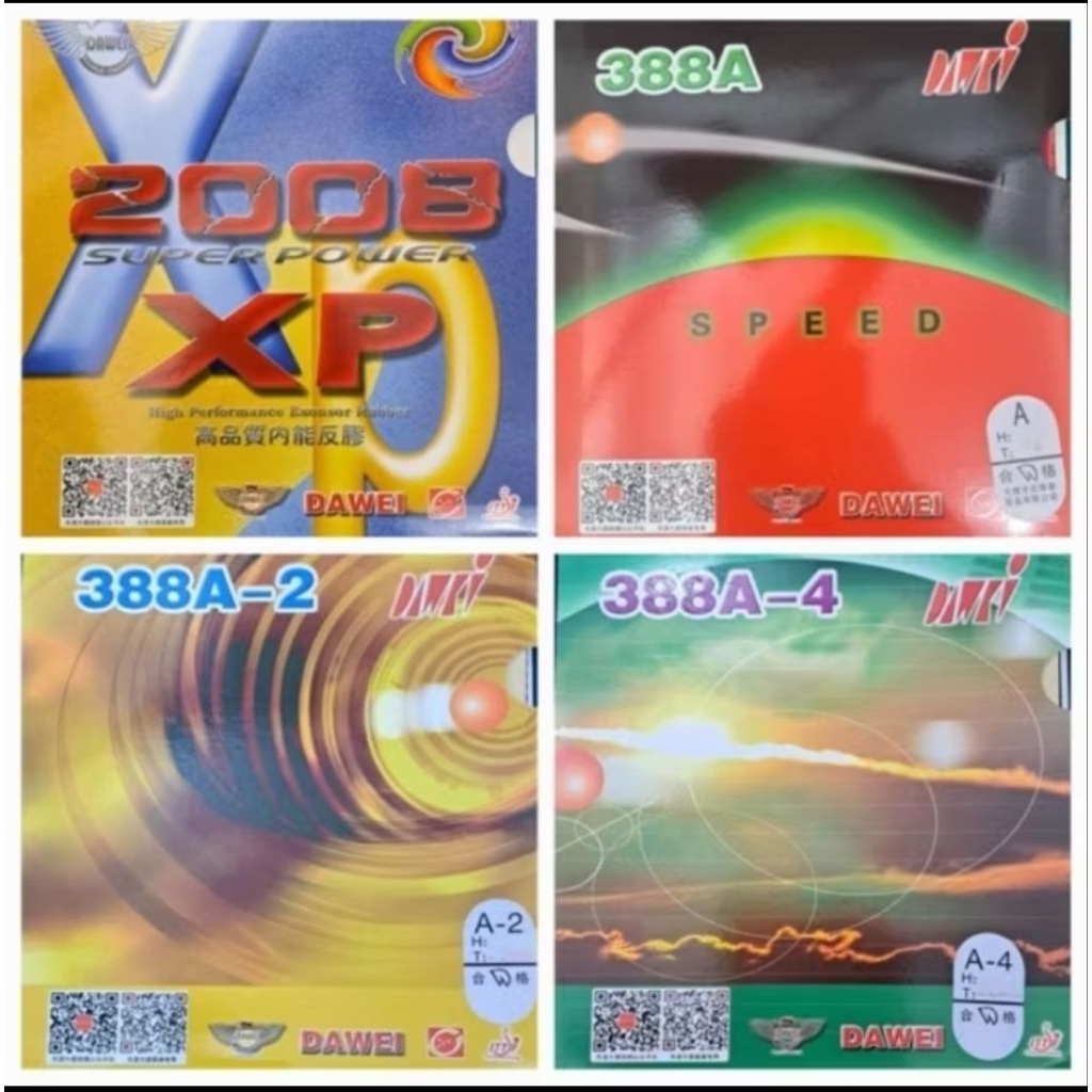 Dawei > Rubber / Rubber Bet / ไม้ปิงปอง / ไม้ปิงปอง (388A-4)