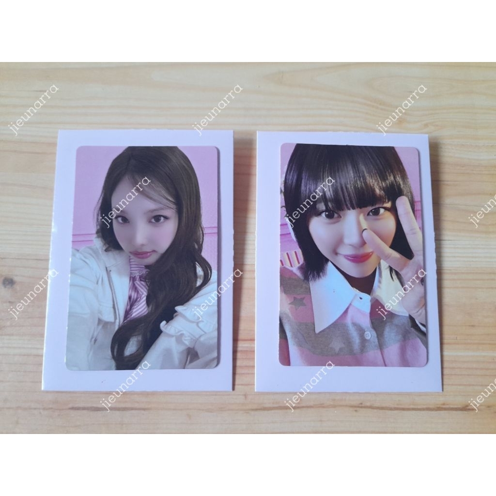 (Take All) Twice x Nabati Official Photocard - PC Nayeon Jeongyeon